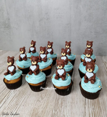 Ayicik-Figurlu-Cupcake
