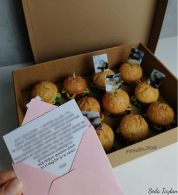 Hamburger-Cupcake
