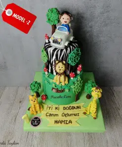 Safari-Erkek-cocuk-Pastasi