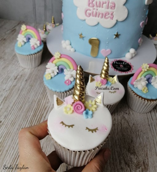 Unicorn-Cupcake-Konsept