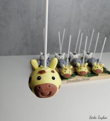 Zürafa Cakepops