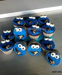 Kurabiye Canavarı Cupcake