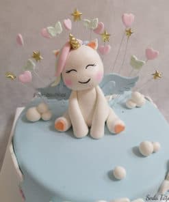 Melek Unicorn 1 Yaş Pasta Ankara